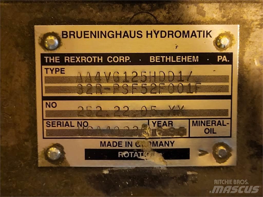 Rexroth A4VG125HDD1 水泵