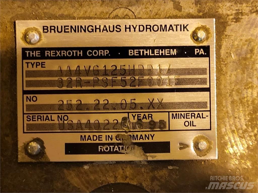 Rexroth A4VG125HDD1 水泵