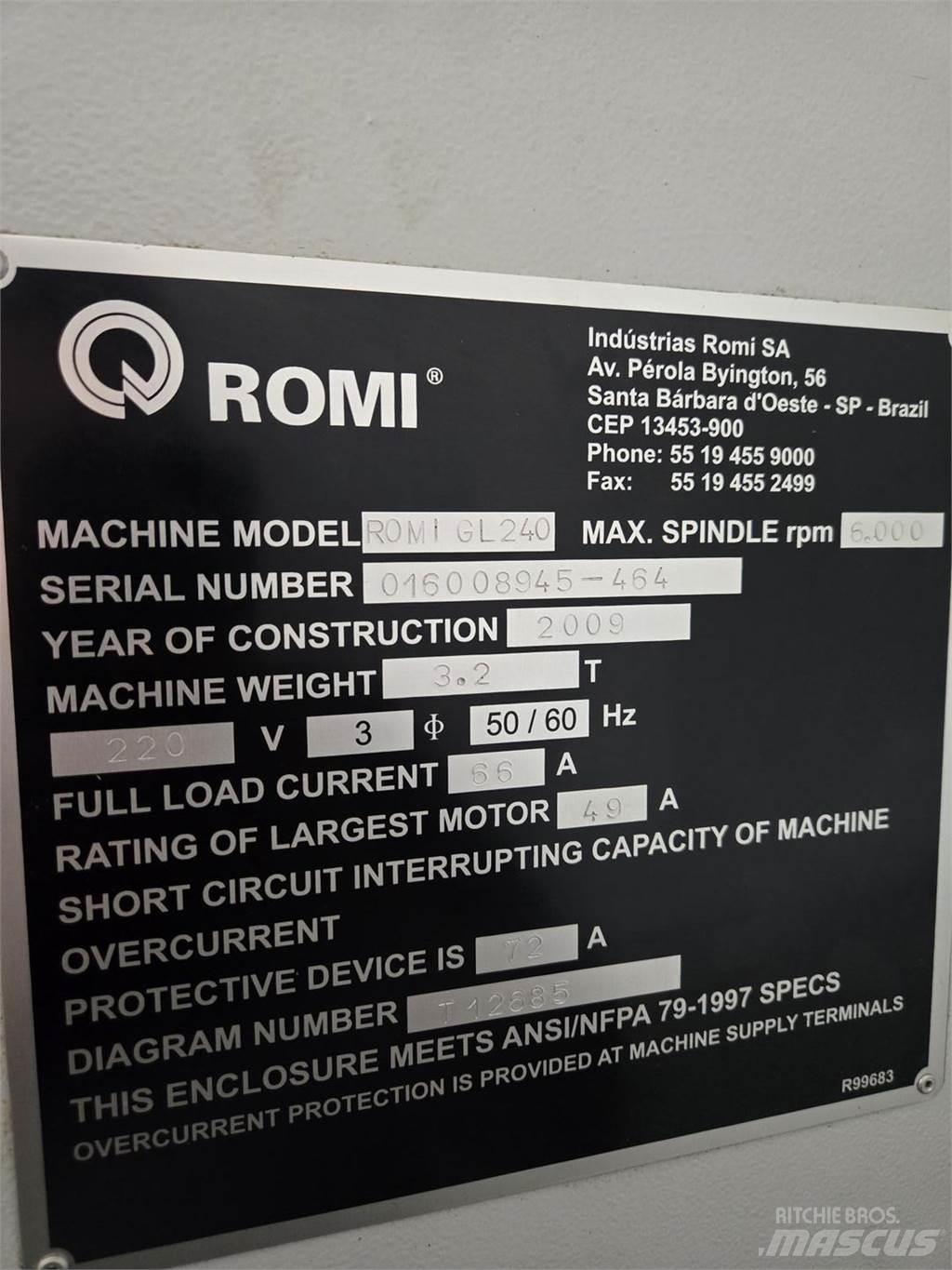  ROMI GL240 建筑机械-其他