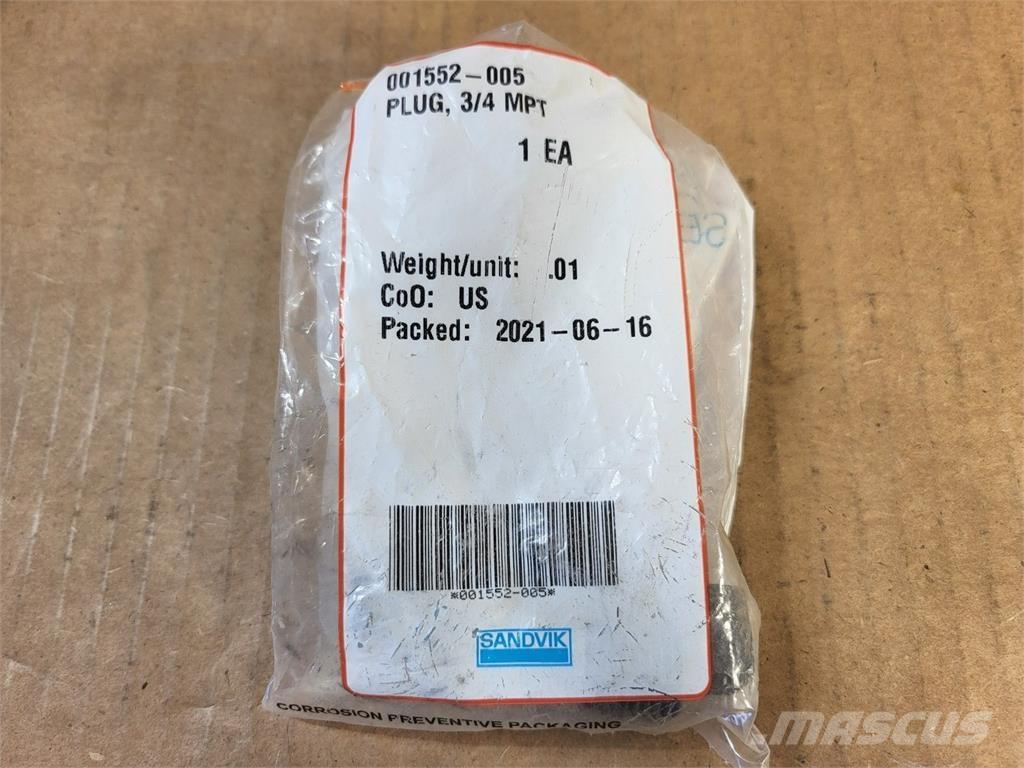 Sandvik 001552-005 其他组件