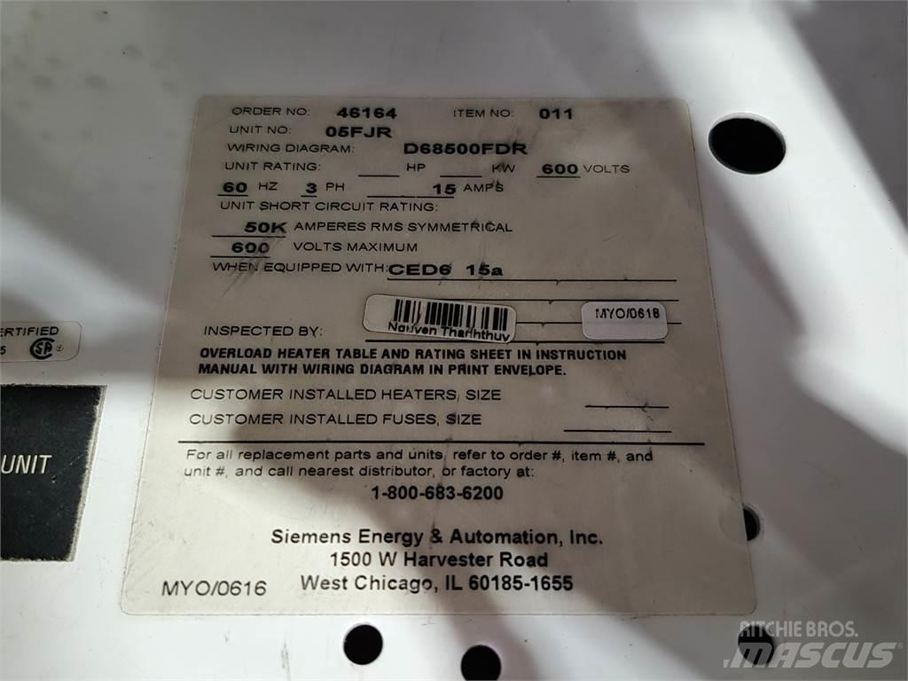 Siemens CED63B015 建筑机械-其他