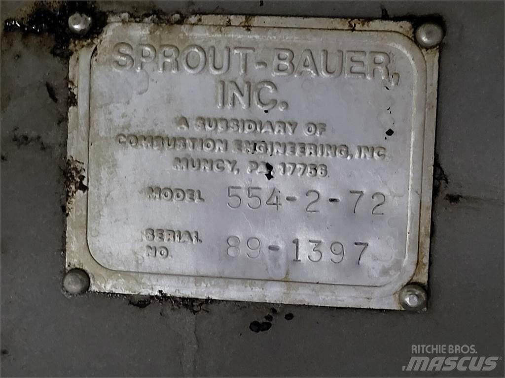  SPROUT-BAUER 554-2-72 刷洗设备