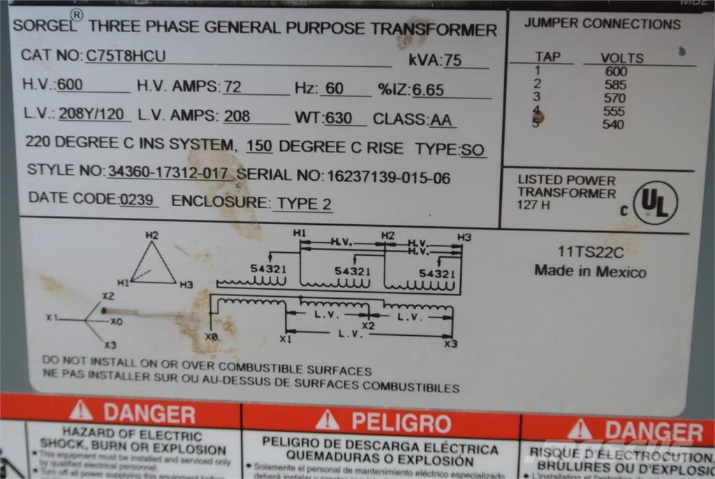  SQUARE D C75T8HCU 建筑机械-其他