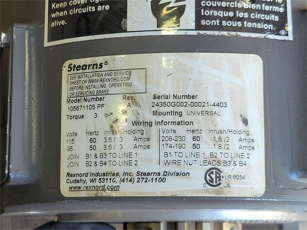  STEARNS 105671105PF 工业发动机