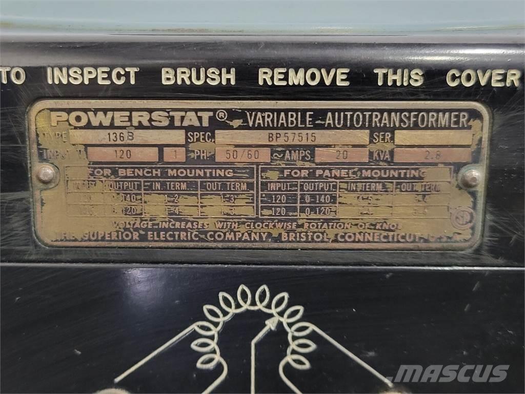 Superior ELECTRIC 136B 建筑机械-其他