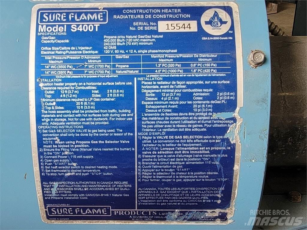  SURE FLAME S400T 加热和解冻设备