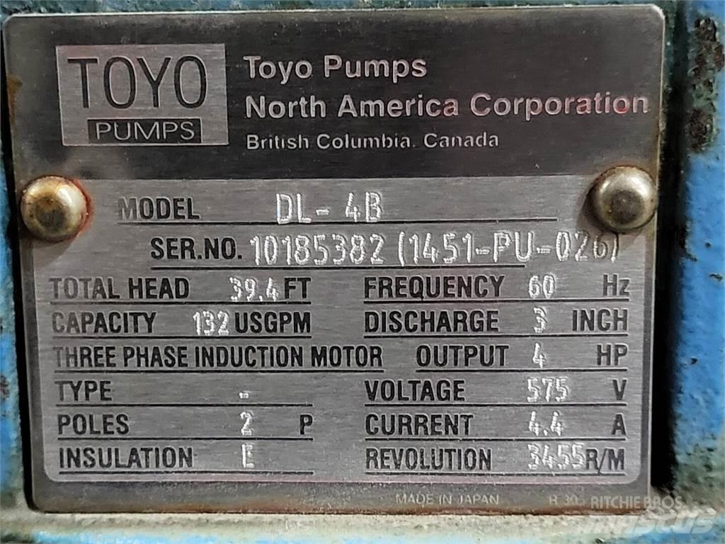 Toyo PUMPS DL-4B 水泵