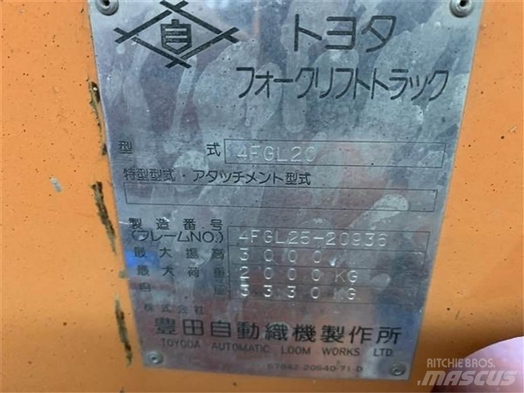 Toyota 4FGL20 建筑机械-其他