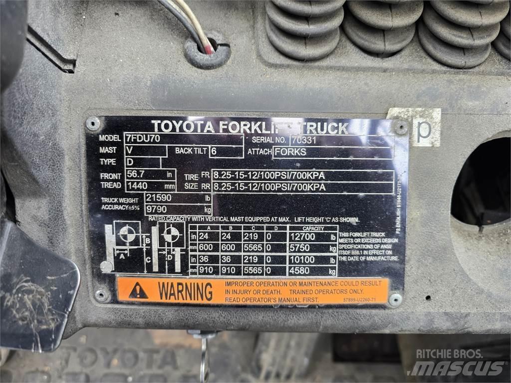 Toyota 7FDU70 建筑机械-其他