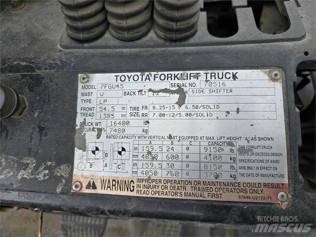 Toyota 7FGU45 建筑机械-其他