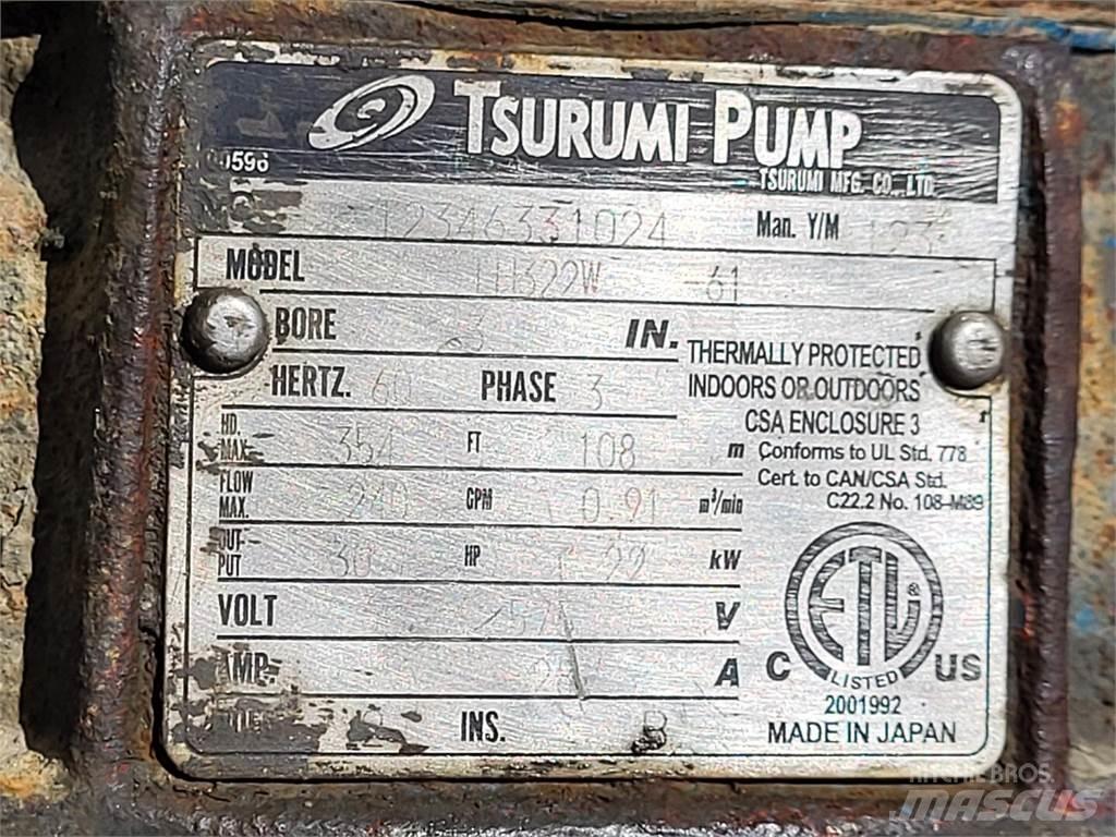 Tsurumi LH322W 水泵