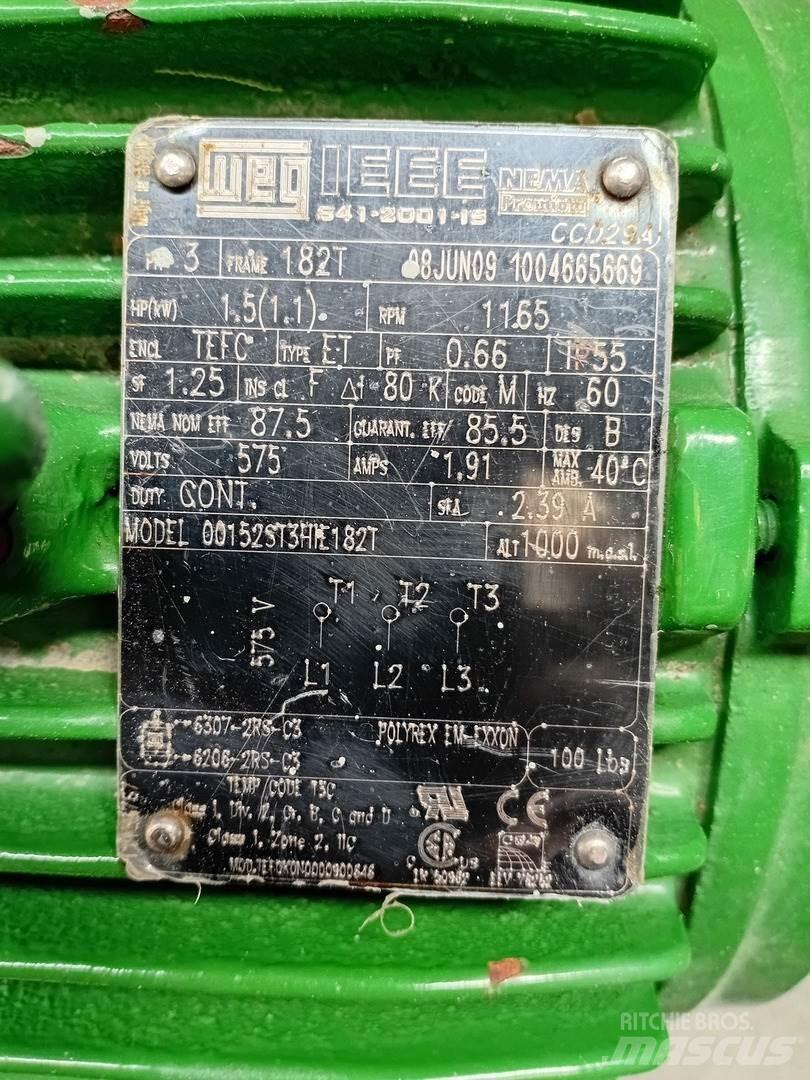  WEG 00152ST3HIE182T 工业发动机