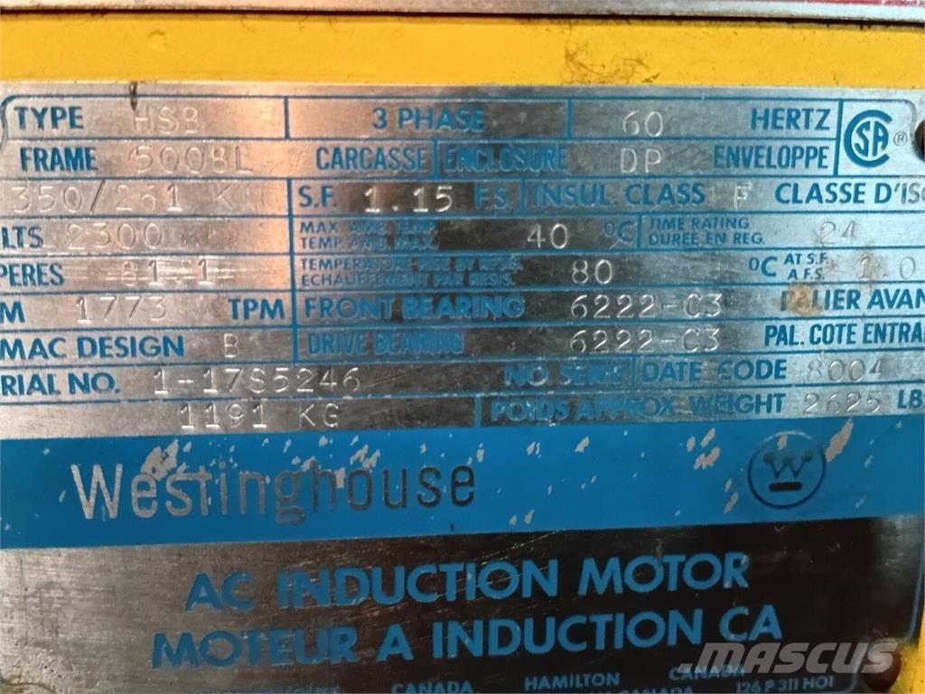 Westinghouse HSB 工业发动机
