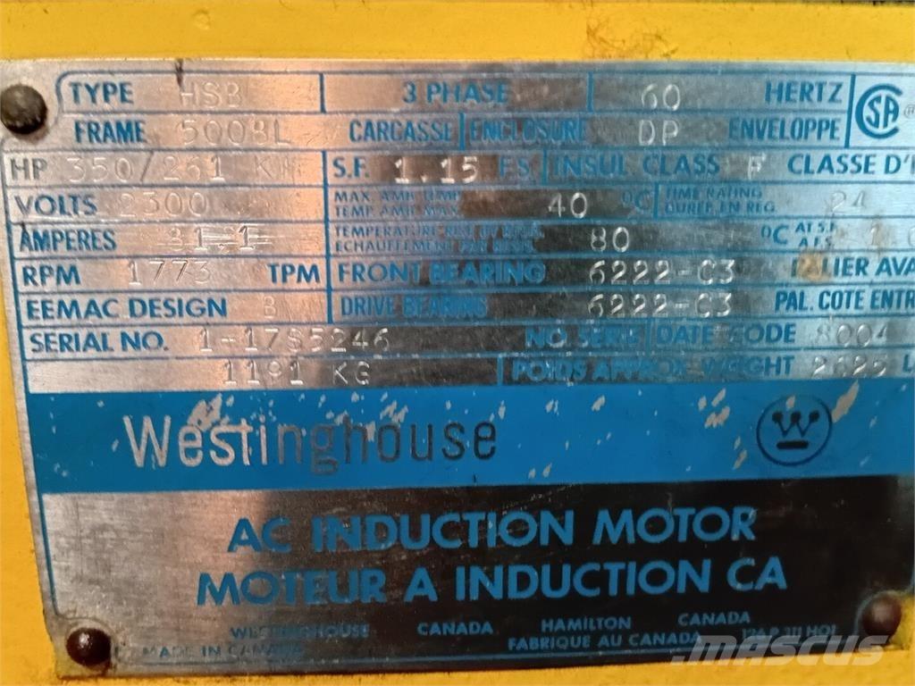 Westinghouse HSB 工业发动机