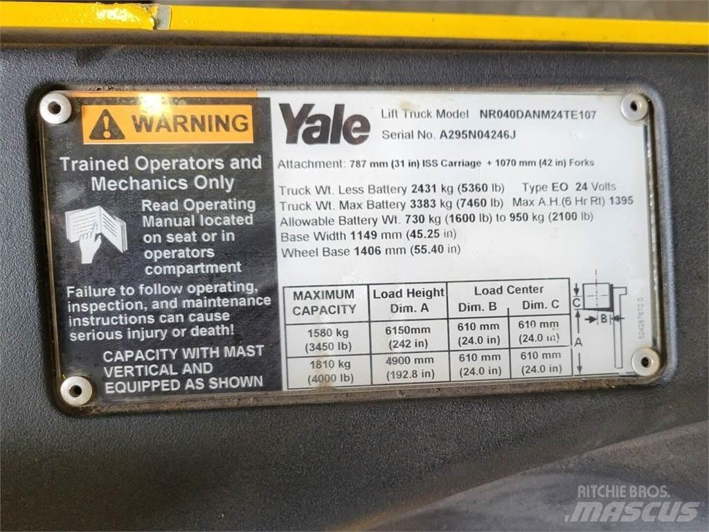 Yale NR040DANM24TE107 建筑机械-其他