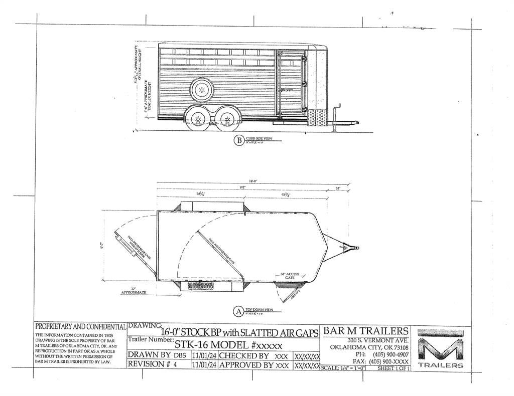 BAR-M STK-16 动物运输拖车