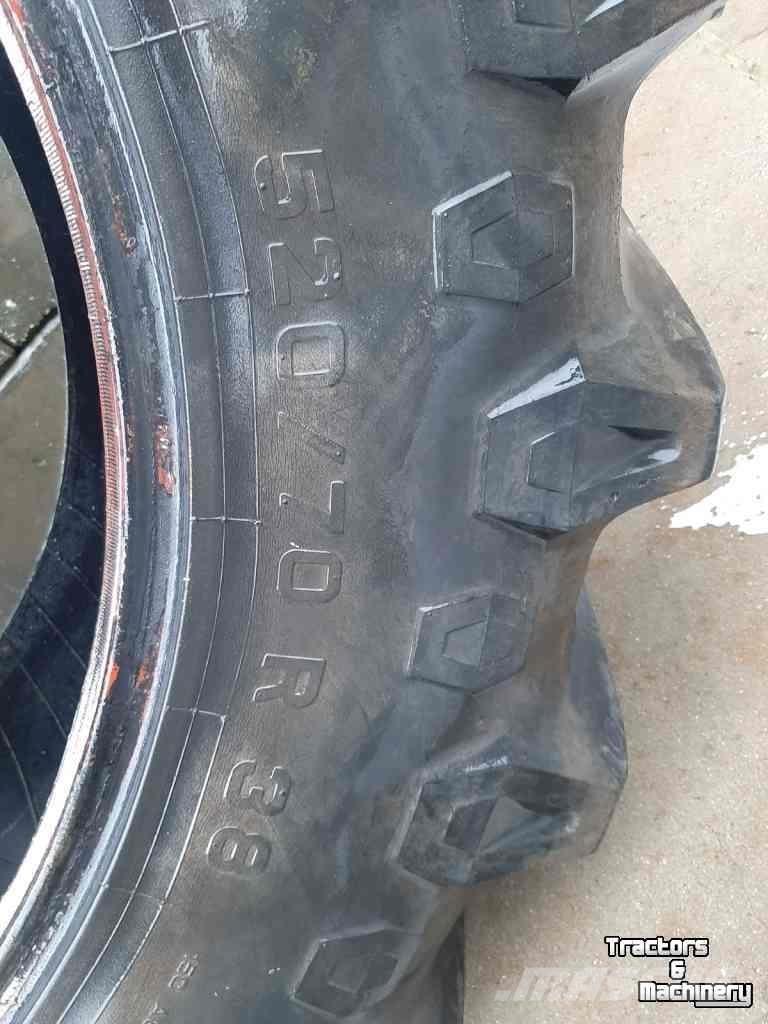 Pirelli 520/70xR38 轮胎、车轮、轮圈