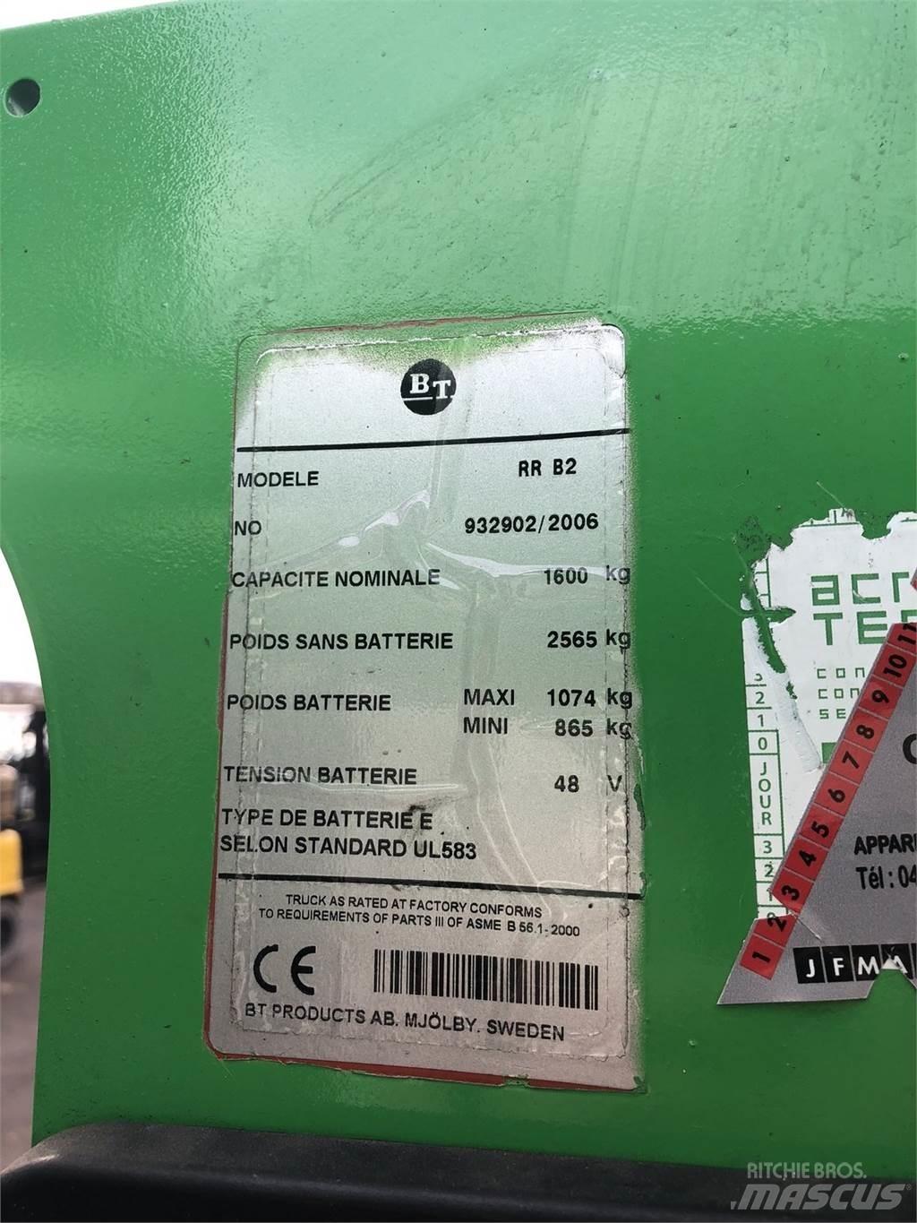 Cesab RRB2 前移式叉车