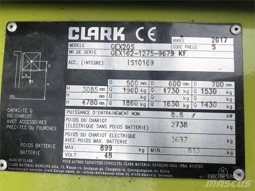 Clark GEX20S 其他叉车