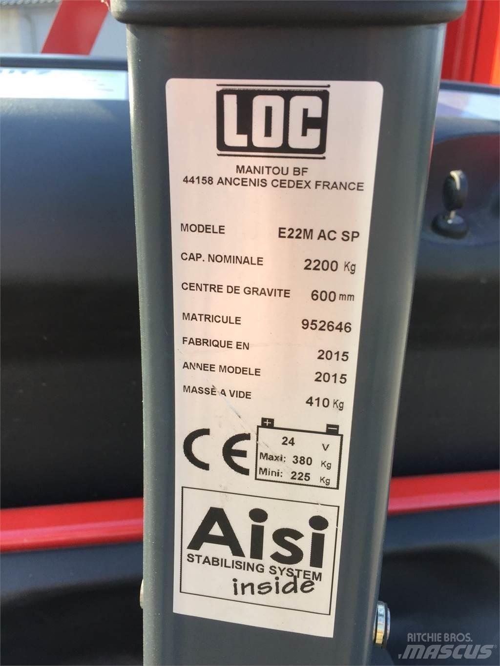 LOC E22 MAC 手推堆垛车