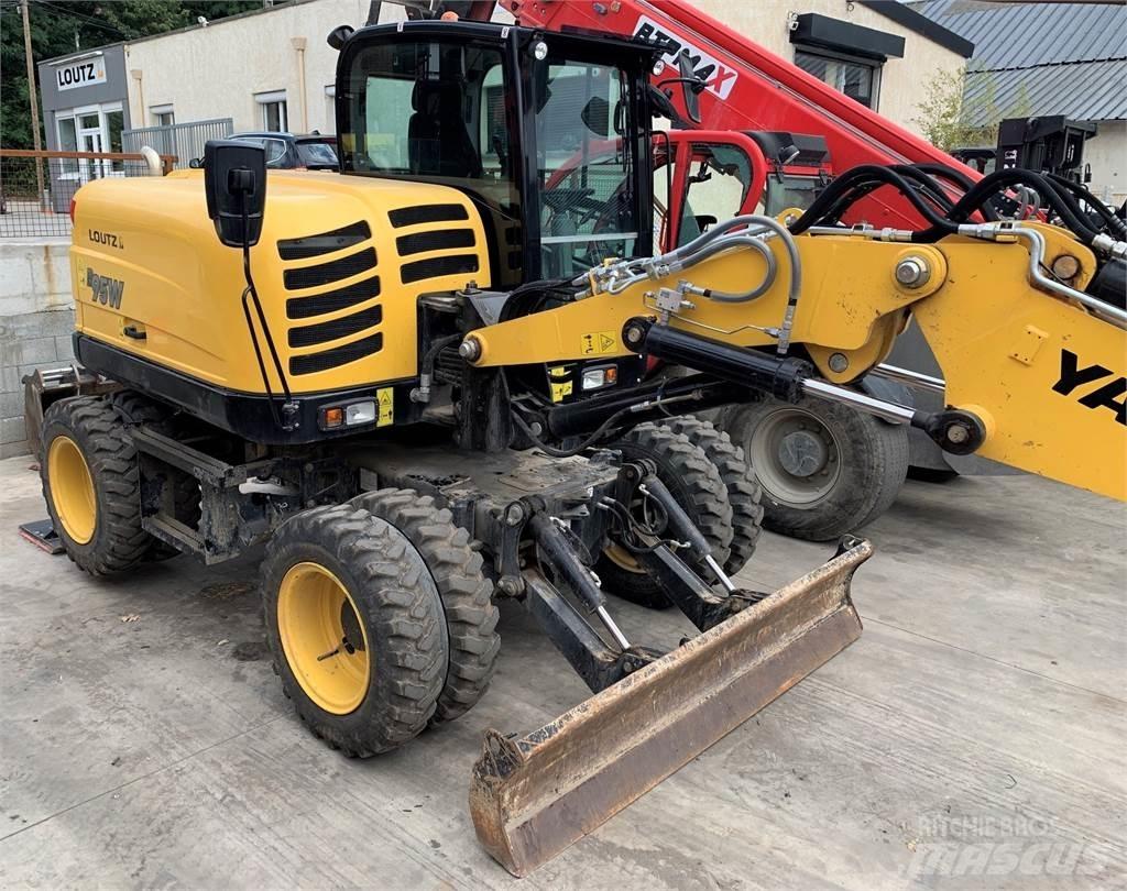 Yanmar B95W 轮式挖掘机