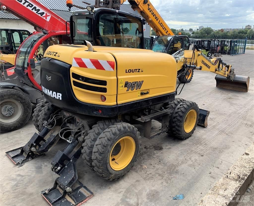 Yanmar B95W 轮式挖掘机