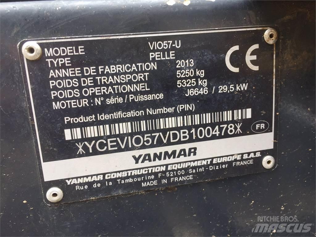 Yanmar VIO57 小型挖掘机