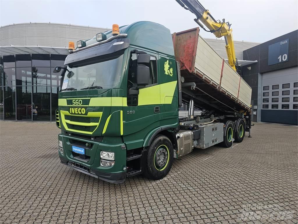 Iveco Stralis 560 6x4 可拆卸式卡车
