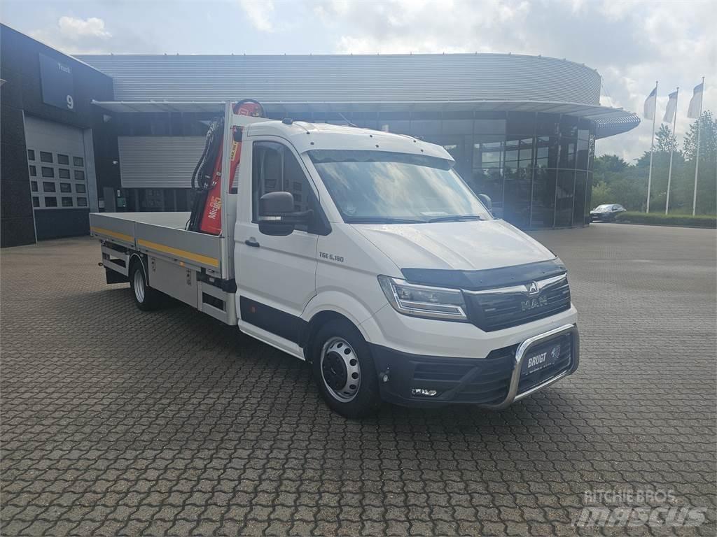 MAN TGE 6.160 A8 平板栏板货车