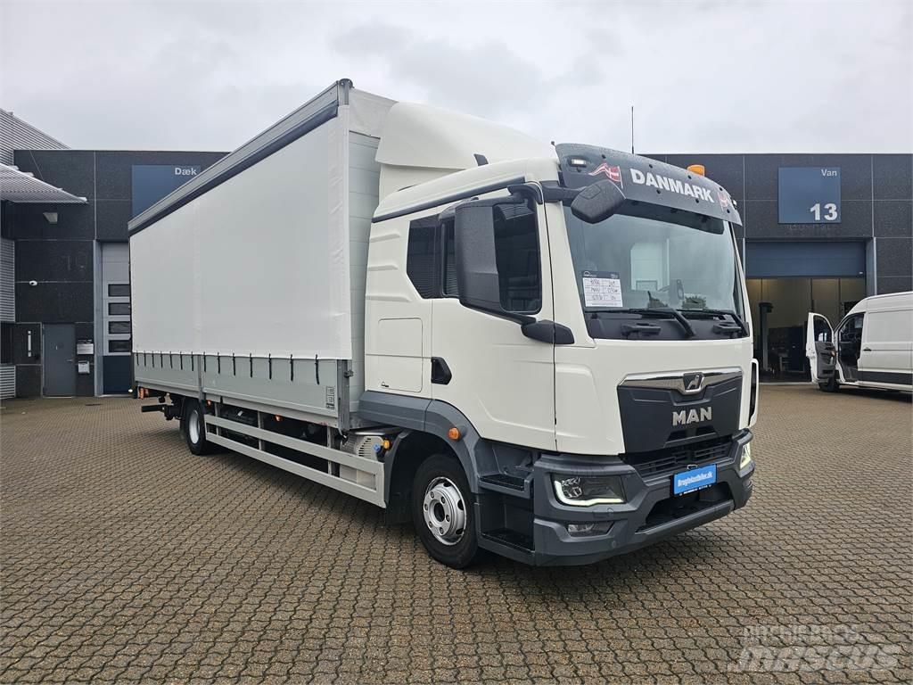 MAN TGL 12.250 篷布货车