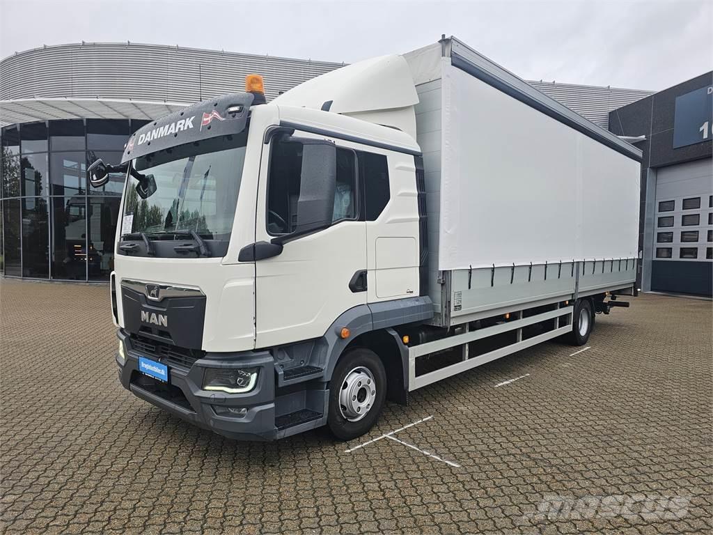 MAN TGL 12.250 篷布货车