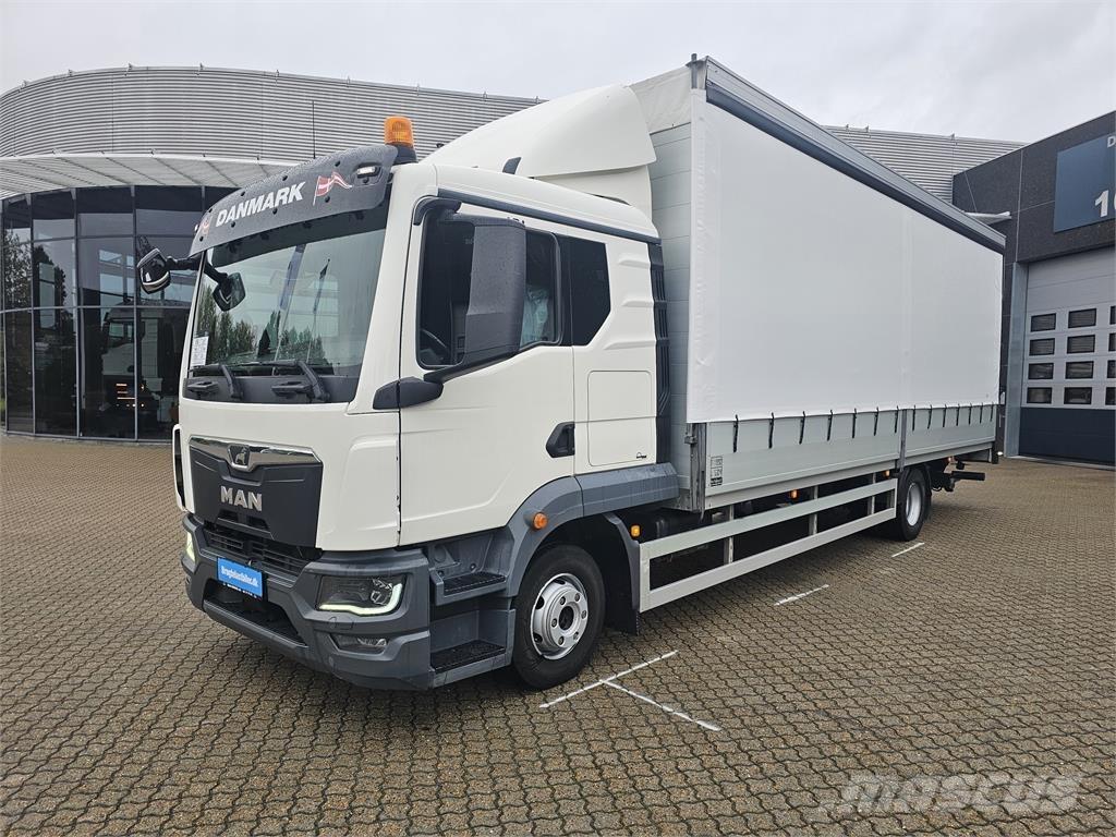 MAN TGL 12.250 篷布货车