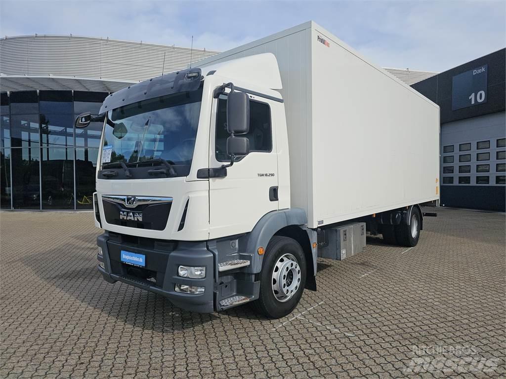 MAN TGM 18.290 厢式货车