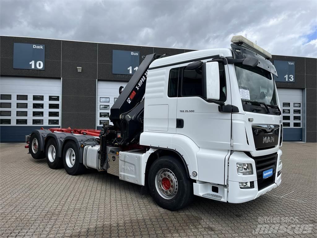 MAN TGS 35.500 8x4 可拆卸式卡车