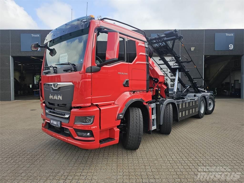 MAN TGS 35.540 8X2H-6 可拆卸式卡车