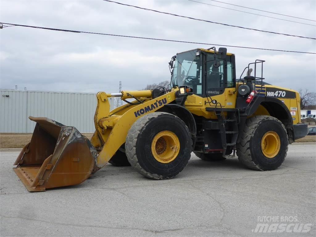 Komatsu WA470-8 轮式装载机