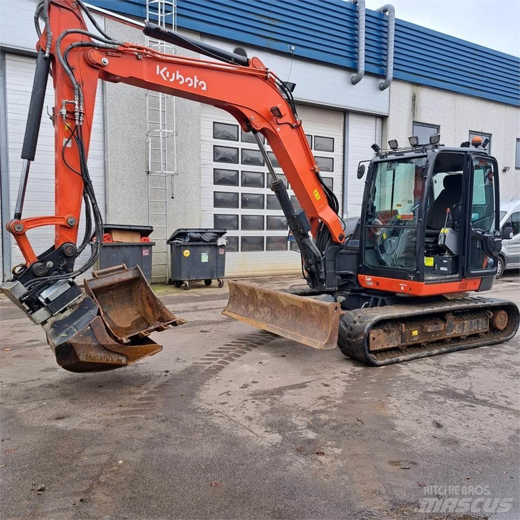 Kubota KX080-4 小型挖掘机