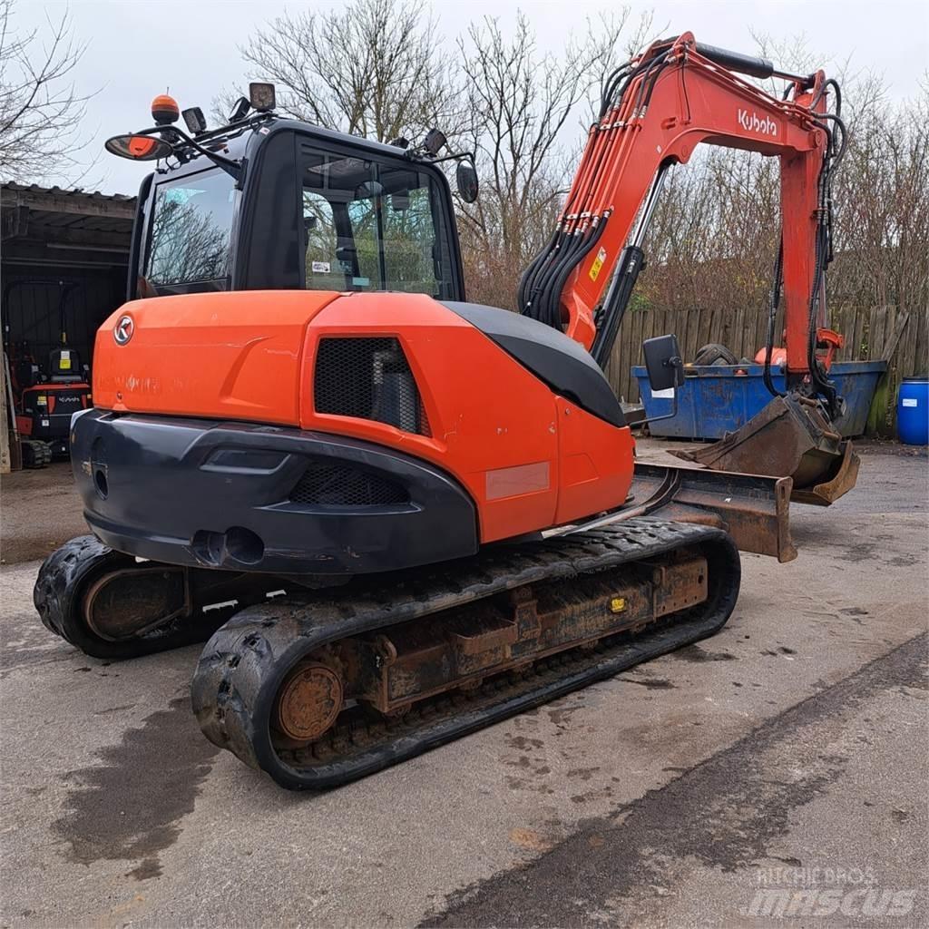 Kubota KX080-4 小型挖掘机