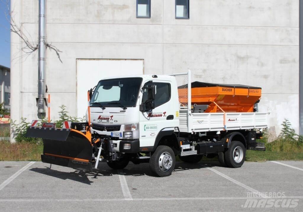 Fuso Canter 6C18 推雪机