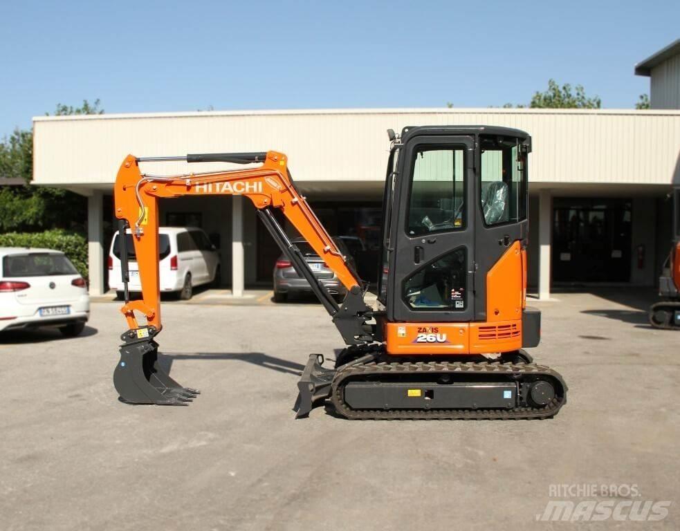 Hitachi ZX26U-6 CR 小型挖掘机