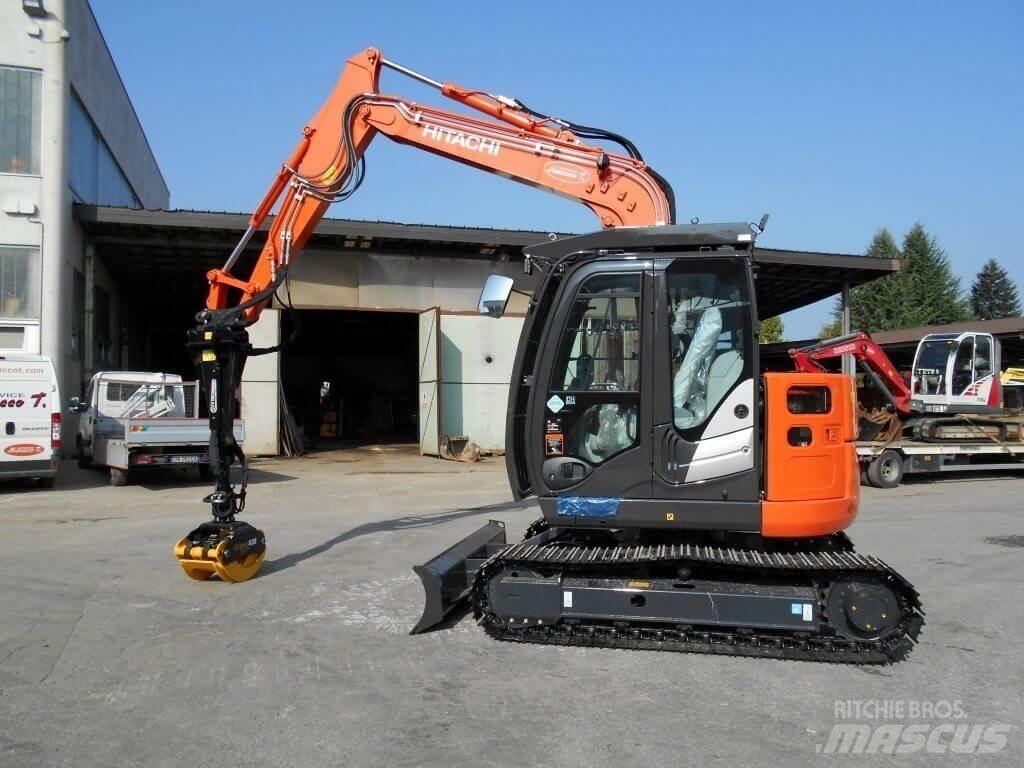 Hitachi ZX85US-5A 挖坑机