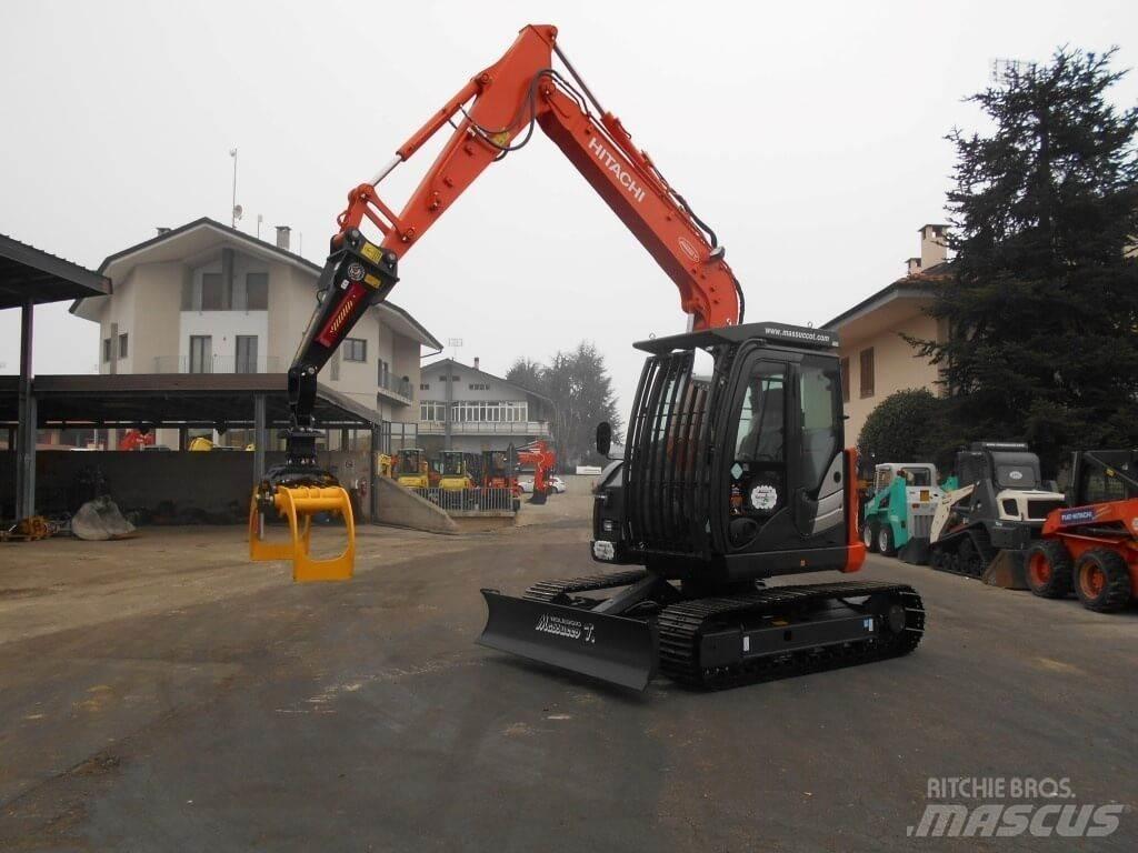 Hitachi ZX85US-5A 挖坑机