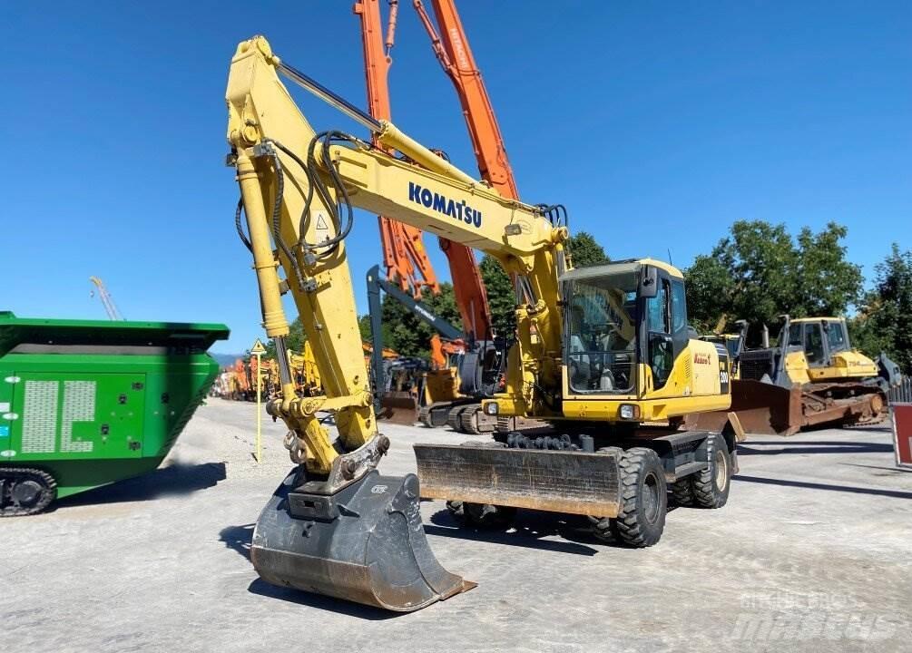 Komatsu PW200 7K 轮式挖掘机