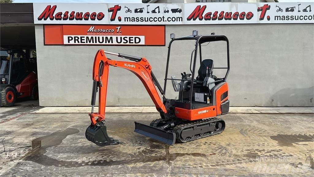 Kubota KX018-4 小型挖掘机