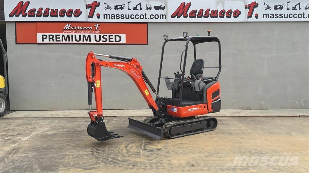 Kubota KX018-4 小型挖掘机