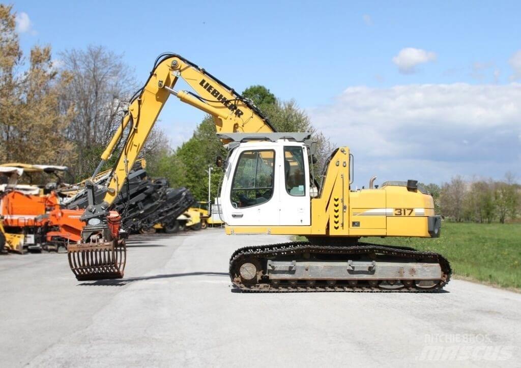 Liebherr R317 Litronic 轮式挖掘机