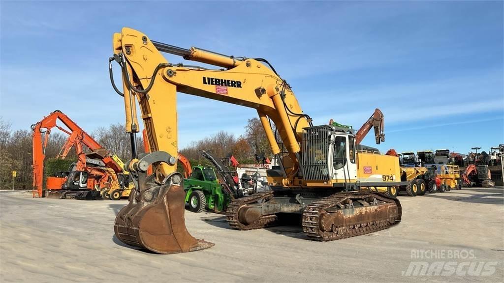 Liebherr R974C HDSL 履带挖掘机
