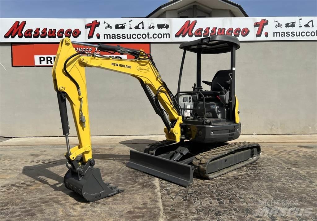 New Holland E29B SR 小型挖掘机