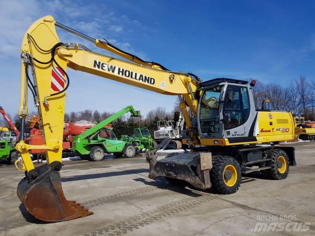 New Holland WE210 轮式挖掘机