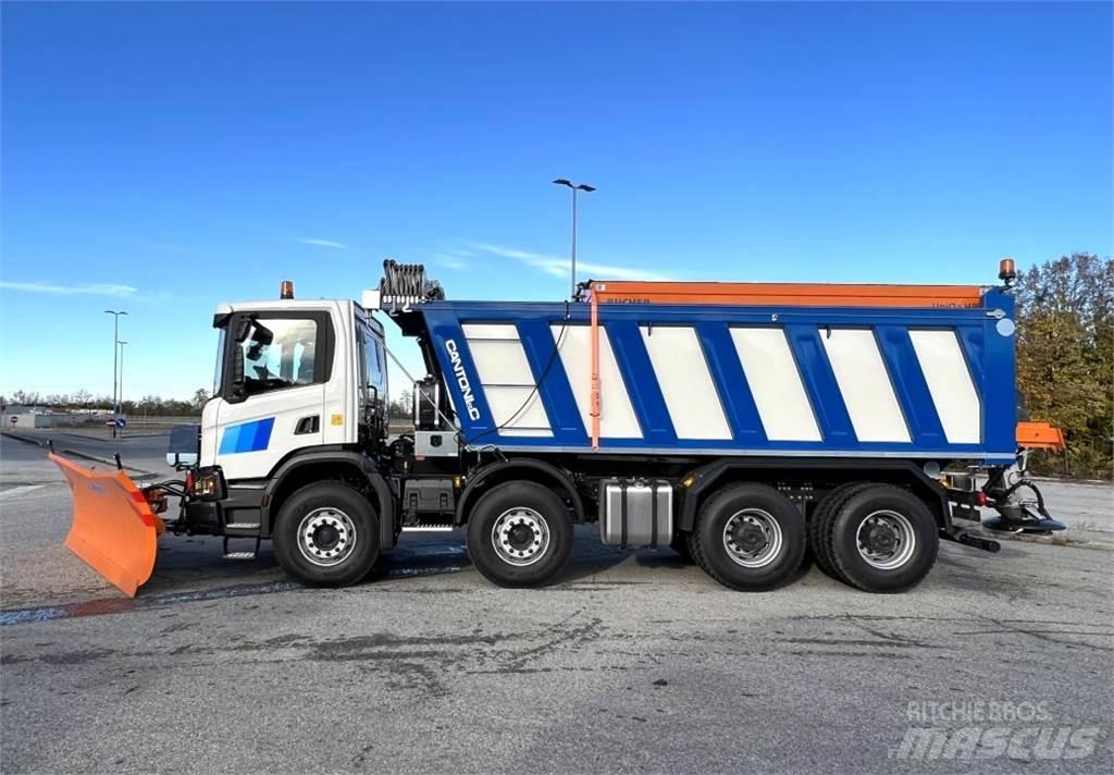 Scania P500 XT 8X4 推雪机
